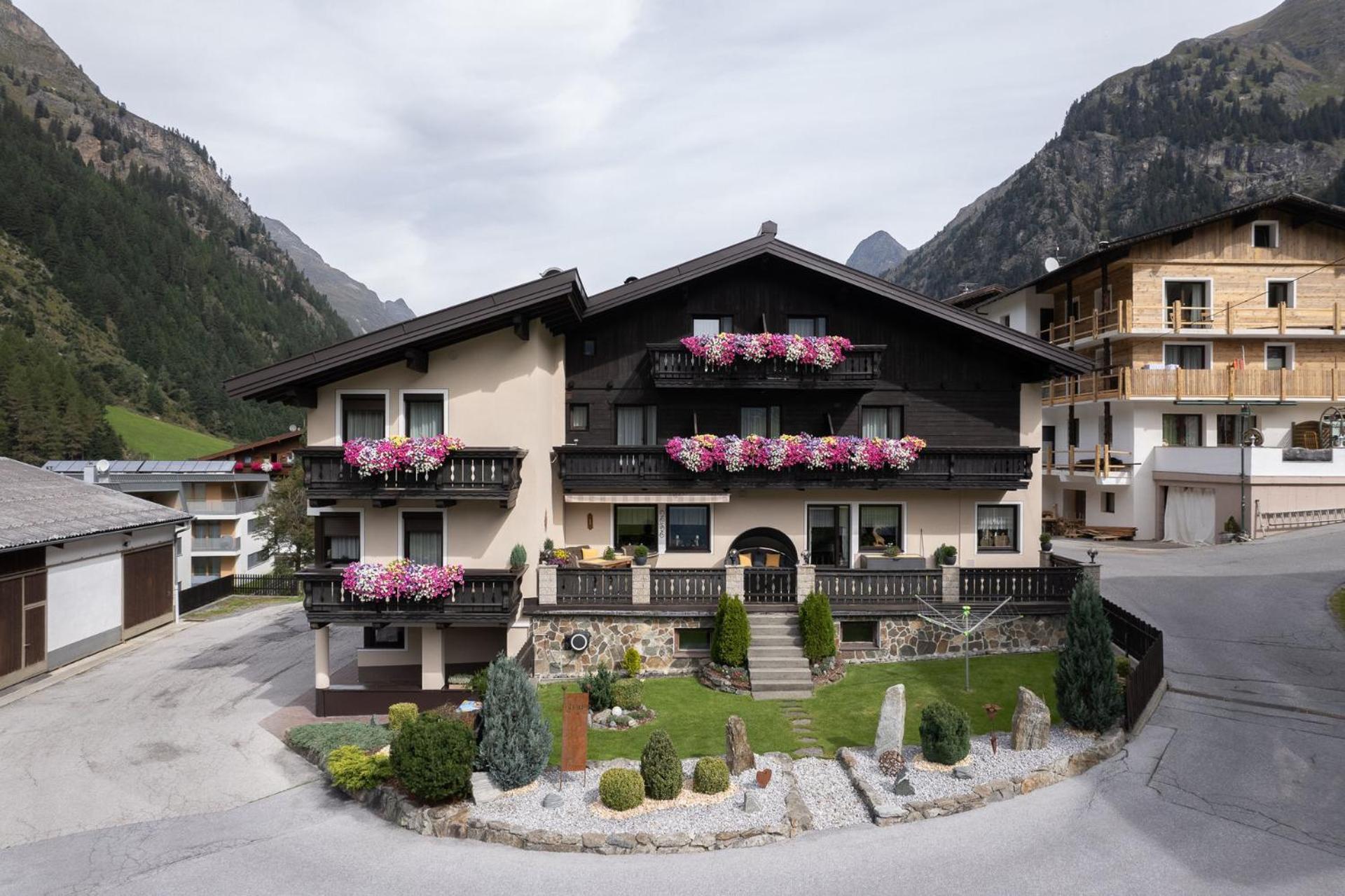 Bed and Breakfast Haus Margret Sankt Leonhard im Pitztal Exterior foto